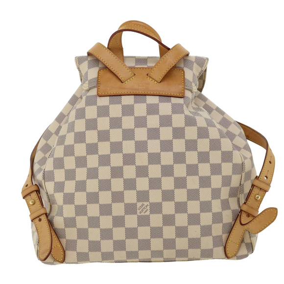 LOUIS VUITTON Damier Azur Speron Backpack N41578 LV Auth bs2469 - Picture 4 of 16